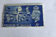 Old British George VI stamp
