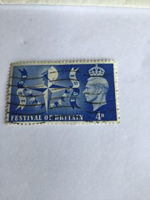 Old British George VI stamp