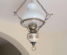 Antique hanging lamp
