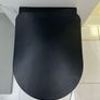 EX Display Black Wall hung pan & Toilet Seat Image 7