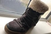 Boots With Wedge Heel,Brand New