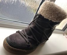Boots With Wedge Heel,Brand New