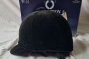 Champion junior cpx 3000 riding hat Size 6 and 1/4 -51 cm black In good condition