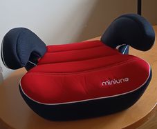 Miniuno Car Booster Seat Red/Black
