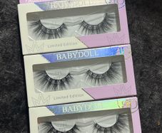 Baby doll super fluffy faux mink lashes bundle