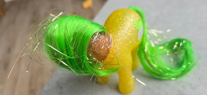 Mail Order Napper MO HTF Rare Sparkle Ponies MLP G1 My Little Pony