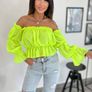 Shoulder crop top M Image 4