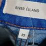beautiful new River Island culottes jeans Image 2