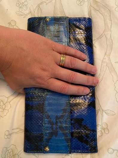 Jimmy Choo Snakeskin purse