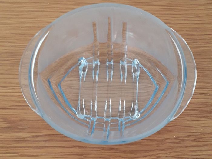 Art Deco - Small - Frosted Glass Dish