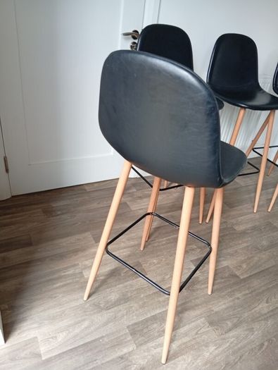 four Jysk bar stools