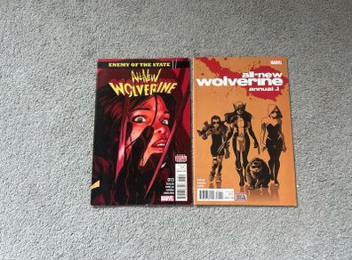 Marvel All New Wolverine comic bundle
