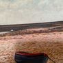 Vintage signed oil painting Millisle beach CO Down Image 4