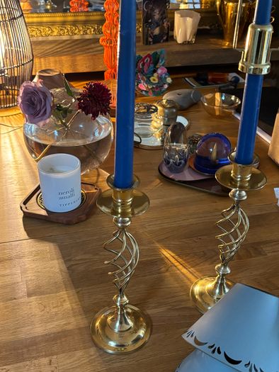 Pair of Brass Candlesticks