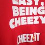Spreadshirt Cheez It Red Yellow Varsity Bomber Jacket Size M Image 8
