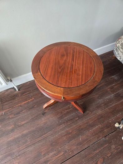 Mahogany side table