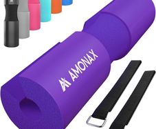 FREE EXPRESS SHIPPING Barbell Squat Pad, Extra Thick Foam Padding for Neck & Shoulder Support, Heavy Duty Gym Fitness Workout Cover for Women Hip Thrusts, Weight Lifting and Heavy Weight Squats