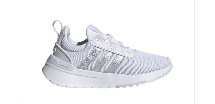 Brand New Adidas Girls Racer TR21 Trainers - Size - U.K.12K - RRP - 39.99 - Open To Offers!!
