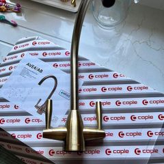 Kitchen tap antique brass new