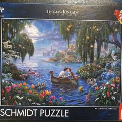 Schmidt Thomas Kinkade The Little Mermaid Disney 1000 Piece Puzzle