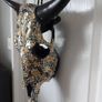 Glass Insert Bull Skull Image 6
