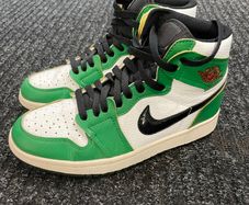 Jordan 1 Retro High Lucky Green UK4.5 USED