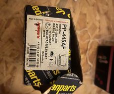Honda Accord/Crv Japanparts brake pads rear