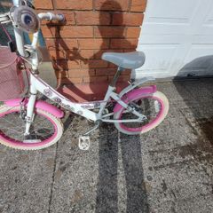 GIRLS BIKE (Sparkle) with Basket, 20 inch wheels, in excellent condition. See Pictures