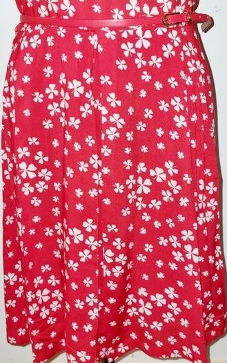 Oasis Red Skater Dress S16/42