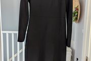 Asymetric COS cotton black dress