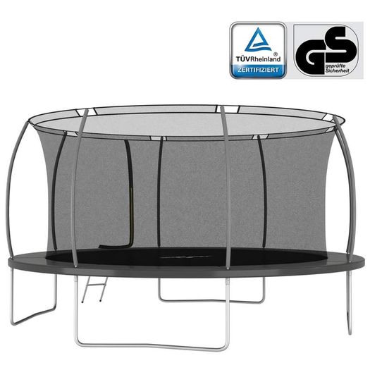 Trampoline Set Round 460x80 cm 150 kg