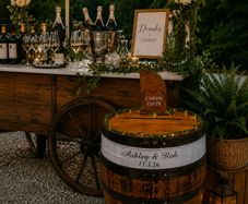 Wedding post box Barrel