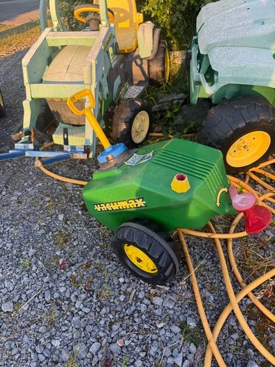 Selection of battery powered tractors