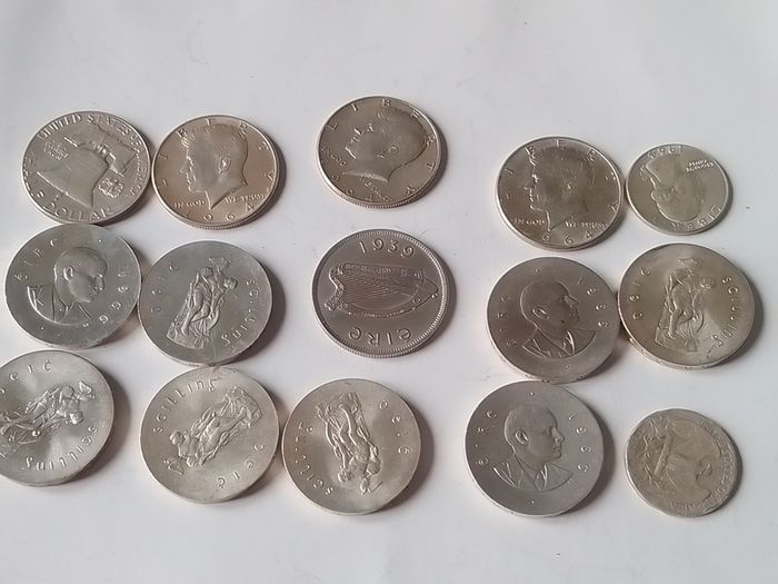 Silver coins