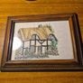 2 Crochet Country House Pictures in Frames Image 2