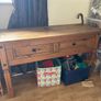 Pine Console table Image 9