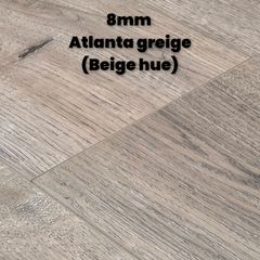 laminated click floor  8mm greige