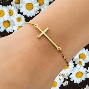 Simple Elegant Cross Bracelet