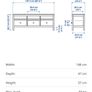 IKEA 'Hemnes' TV Bench Image 3
