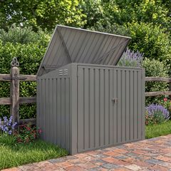 Metal Wheelie Bin Storage 2 Bay