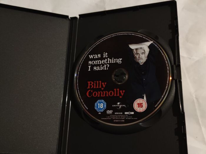 Billy Connolly Was it Something I Said Live Dvd