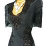 Karen Millen Black Victorian Lace Applique Dress Image 5