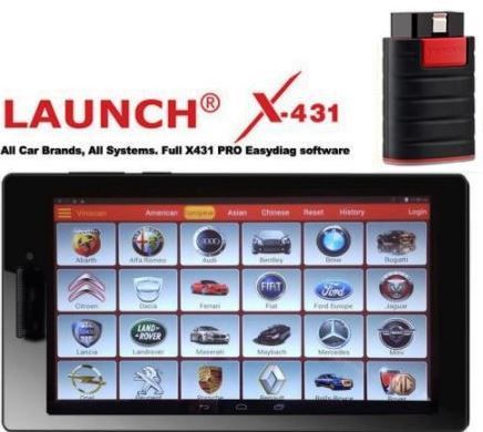 Launch X431 PRO Car / Van /Bike Diagnostics Tool