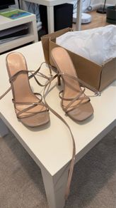 Nude high heels