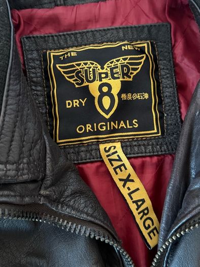 SuperDry leather jacket