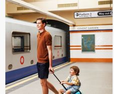 Kids Ride On Suitcase Bag