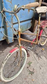 classic vinatge triumph bicycle