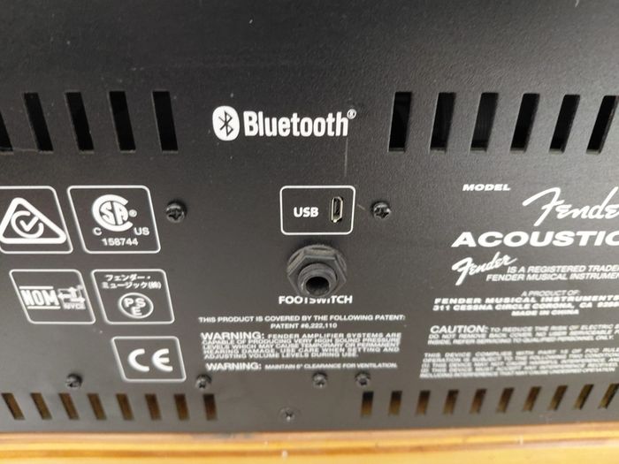 Fender Acoustic200 amp