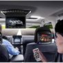 Car Roof Monitor, 1080P HD Ultra Slim 10.1 Inch IPS Screen Flip Down Multimedia Monitor with FM SD USB Image 2