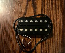 DiMarzio DP158 Evolution Neck F Spaced Humbucker Pickup Black electric guitar parts accessories